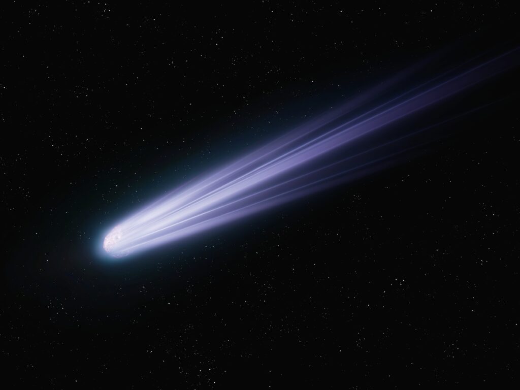Der Komet C/2024 G3 (Atlas) zieht an der Sonne vorbei und könnte bald am Himmel sichtbar sein.